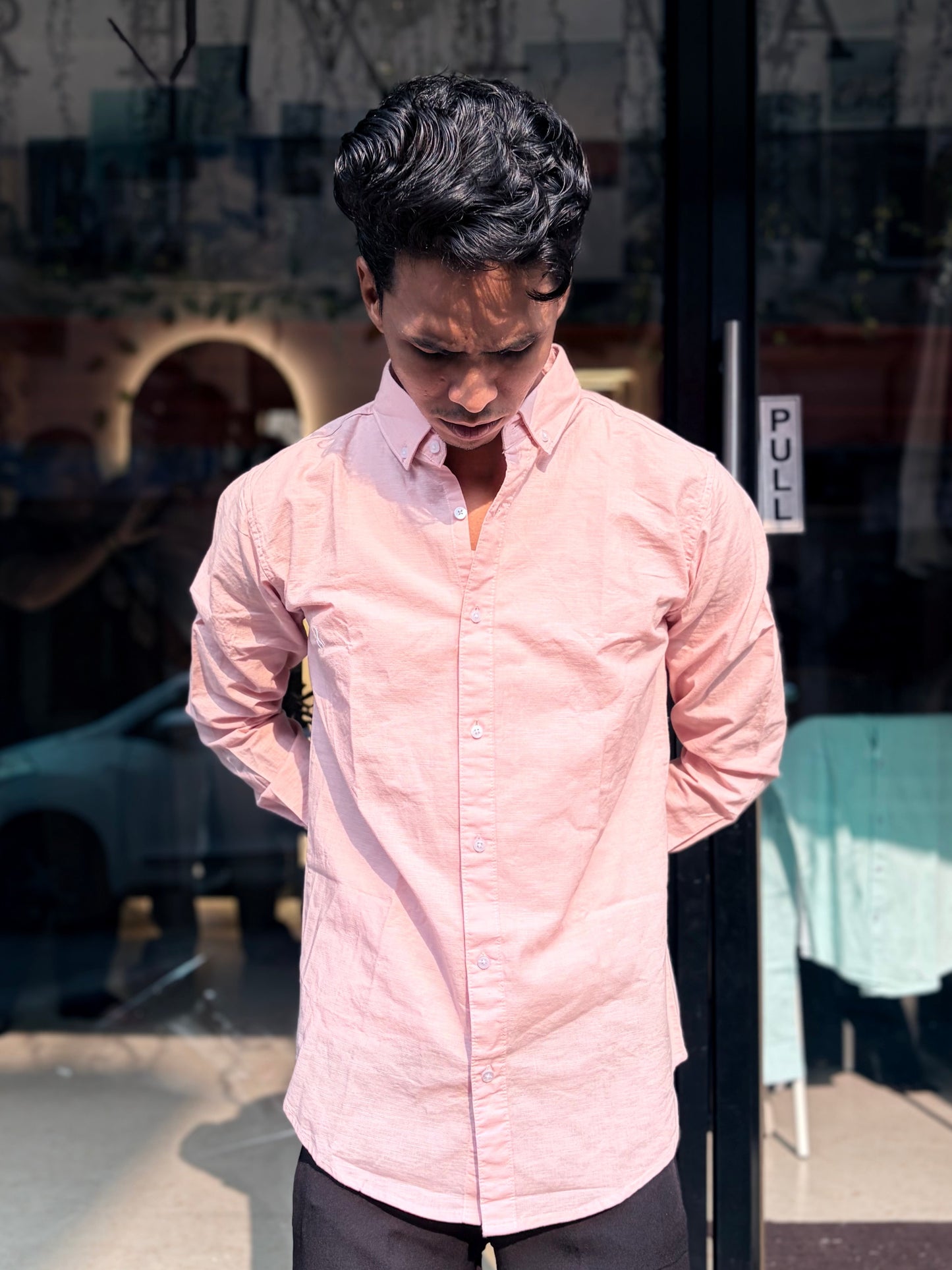 Baby Pink Premium Linen