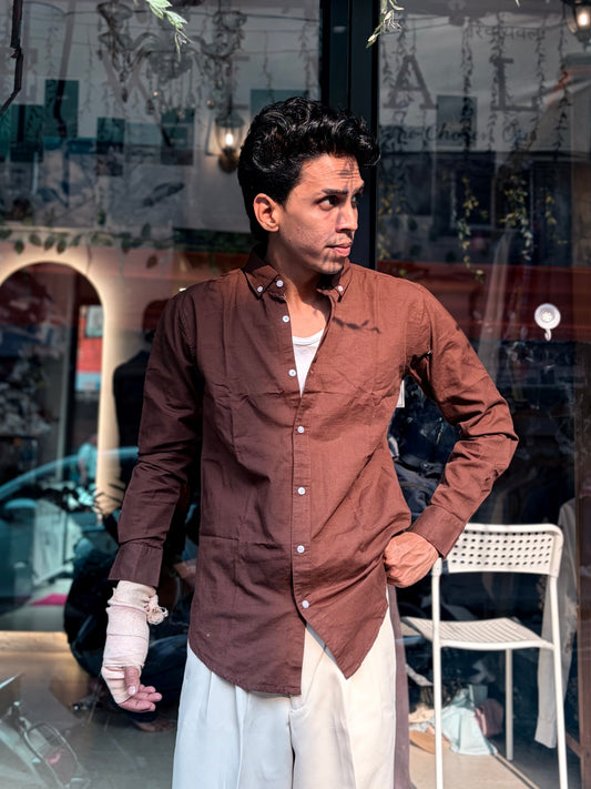 Brown Premium Linen